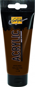 Краска акриловая Solo Goya Acrylic Basic 100 мл, умбра