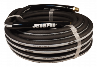Jeta Pro Гибкий антистатичекий шланг для подачи сжатого воздуха, 10 м, черный