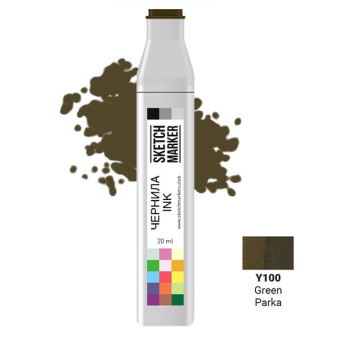 Чернила спиртовые SKETCHMARKER 22 мл цв. Y100 Green Parka