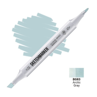Маркер SKETCHMARKER BG83 Arctic Gray (Арктический серый)