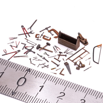 MiniWarPaint Слесарные и столярные инструменты, размер XS