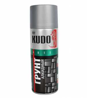 Kudo KU-2001 Грунт алкидный аэрозольный серый 520 мл