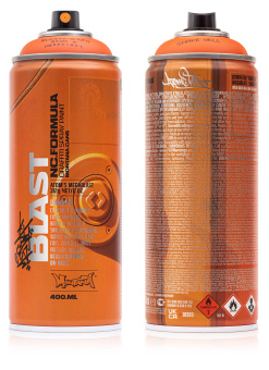 Аэрозольная краска Montana BLACK Artist Edition #20 by ATOM ONE/ лимитированная серия с дизайном от ATOM ONE, 400 мл