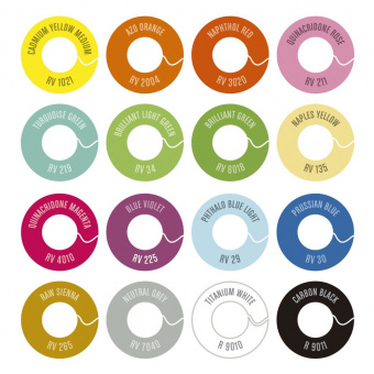 Краска MTN Water Based/ Набор 100 мл 16 цветов