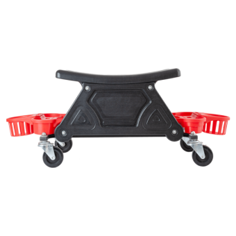 HANKO Многофункциональный стул для полировки на колесах с полками под бутылки и аксессуары