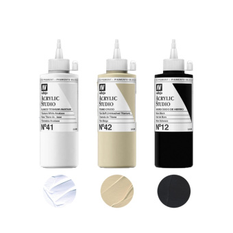 Набор красок Vallejo Acrylic Studio №16 Combination, 3 шт.