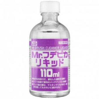 Mr. Hobby Очиститель для кистей Mr. Brush Cleaner Liquid, 110 мл