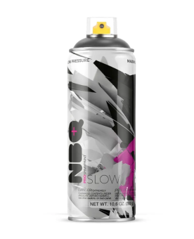 Краска аэрозольная NBQ SLOW / N502 черный полупрозрачный, 400 мл