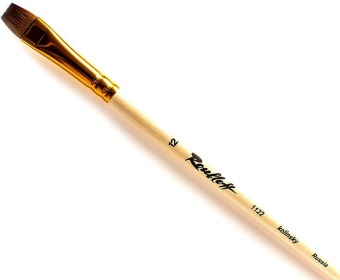 Кисть Roubloff серии 1122 №12, колонок, плоская