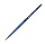 Кисть Roubloff серии Aqua blue round №4, коричневая синтетика, круглая, короткая ручка