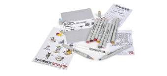 Набор маркеров Sketchmarker 10 BASIC Set 2 (10 шт. в картонной коробке)