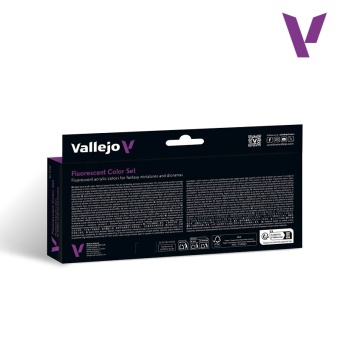 72214 Набор красок Vallejo Fluorescent Color Set (8 цветов)