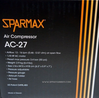 Компрессор Sparmax AC-27