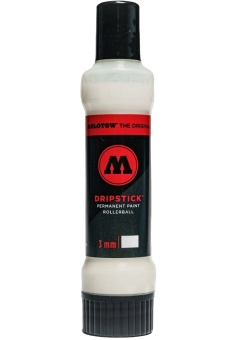 Маркер Molotow Dripstick Rollerball 3 мм signal white (сигнальный белый)