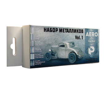 Набор красок Pacific88 Металлики AERO vol.1