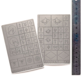 MiniWarPaint Маска окрасочная Space Wolves №1