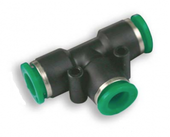 Vepa B269/1 Тройник-переходник цанга 6-4-6 мм, в пластиковом корпусе