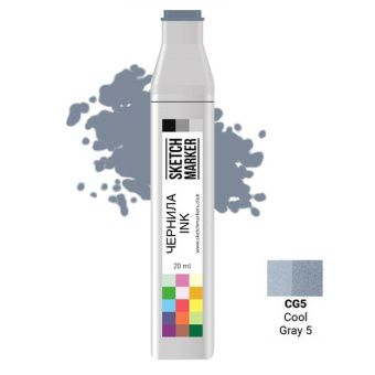 Чернила спиртовые SKETCHMARKER 22 мл цв. CG5 Cool Gray 5