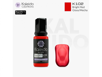 Краска акриловая Kaleido ColorWorks K102 Bright Red 20 ml