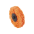 HANKO ORANGE 75 Сверхжесткий коралловый диск с креплением Roloc, 75 x 14 мм