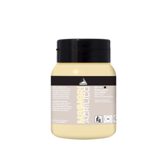 Краска акриловая Maimeri Acrilico Ivory White (Слоновая кость), 500 мл
