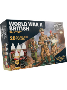 Набор красок Army Painter - Historical: WWII British