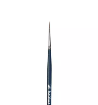 Кисть Альбатрос серии Байкал, синтетика, круглая №0, длинная ручка