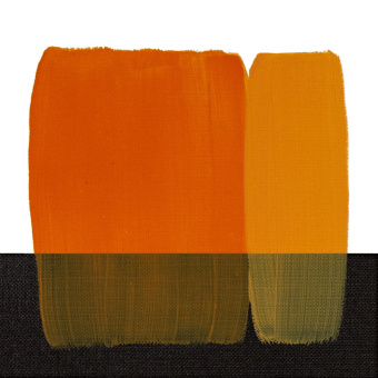 Краска акриловая Maimeri Acrilico Golden Yellow (Желтое золото), 200 мл