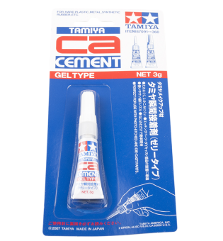 Tamiya 87091 Быстросохнущий универсальный цианакрилатовый клей, 3 г