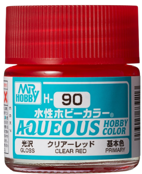 Mr. Hobby Краска 10 мл H90 CLEAR RED