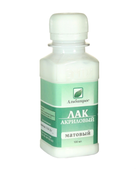 Альбатрос Лак акриловый на водной основе матовый 100 мл