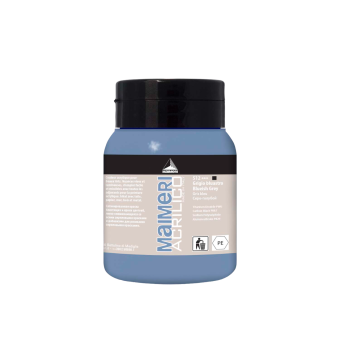 Краска акриловая Maimeri Acrilico Blueish Grey (Серо-голубой), 500 мл