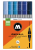 Набор маркеров Molotow ONE4ALL Acrylic Twin Blue Set (6 шт.)