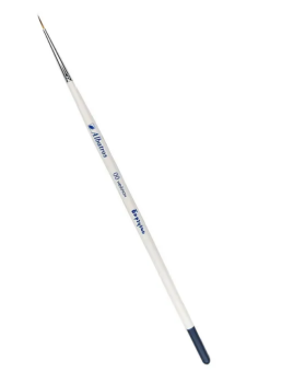 Кисть Альбатрос серии Баргузин, синтетика, круглая №00, короткая ручка