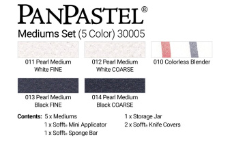 Набор PanPastel Mediums Starter Set – Медиумы стартовый (5 цветов)