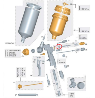 Впускной уплотнитель воздушного клапана для Sagola 4600