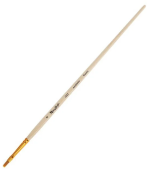 Roubloff Кисть серии 1322 № 4 синтетика, длинная ручка, плоская