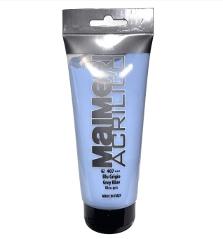 Краска акриловая Maimeri Acrilico Grey Blue (Серо-голубой), 200 мл