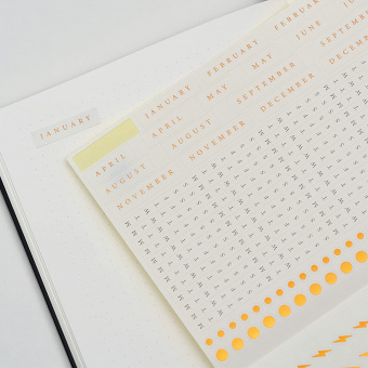 Leuchtturm1917 Записная книжка-блокнот Bullet Journal, Edition 2, A5, 103 листа, в точку, синий