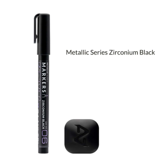 Маркер Gaahleri Metallic Series GM-MS06 – Zirconium Black