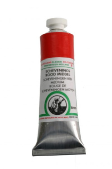 Краска масляная Old Holland B169 Шевенинген красный средний, 225 мл