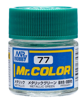 Mr. Hobby Краска 10 мл C77 METALLIC GREEN