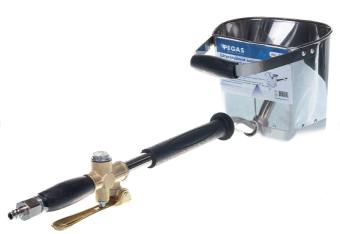 Штукатурный хоппер ковш Pegas 2721 с ручкой из нержавеющей стали, 4 л