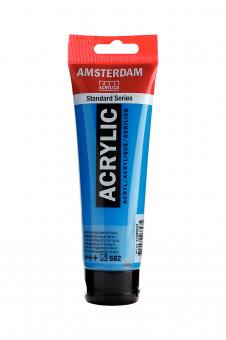 Краска акриловая Amsterdam туба 120 мл №582 Manganese blue phthalo