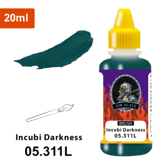 Краска акриловая Jim Scale 05.311L, Incubi Darkness, 20 мл