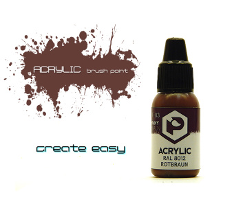 Краска Pacific88 - F83 RAL 8012  ROTBRAUN