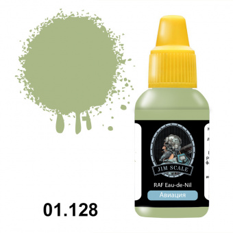 Краска акриловая Jim Scale 01.128 цвет RAF Eau-de-Nil, 18 мл