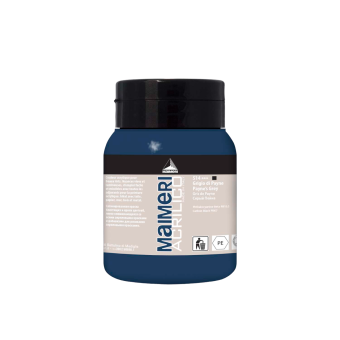 Краска акриловая Maimeri Acrilico Payne's Grey (Пейн Грей), 500 мл