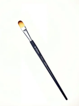 Кисть Альбатрос серии Профи, синтетика, овальная №14