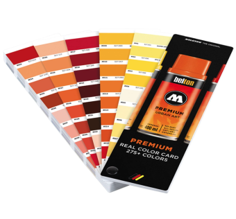 Цветовой веер Molotow Premium Real Color Card